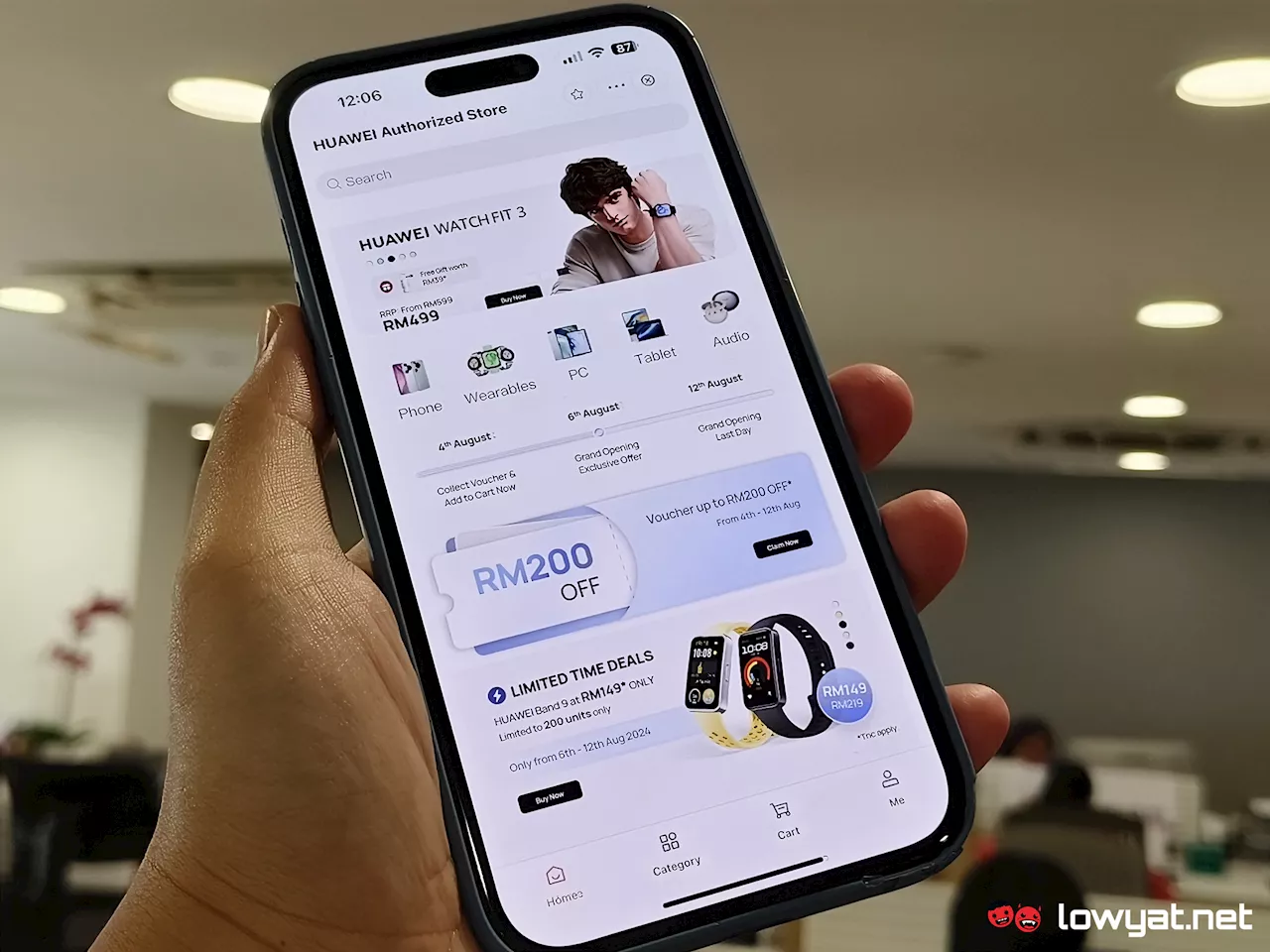 Huawei Launches Official Store On TnG EWallet