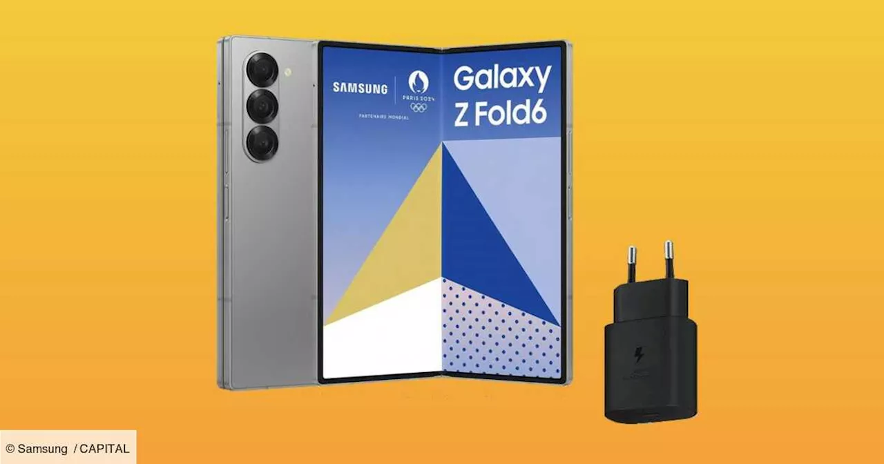 Samsung Galaxy Z Fold6 : le nouveau smartphone profite d'une offre sur Amazon