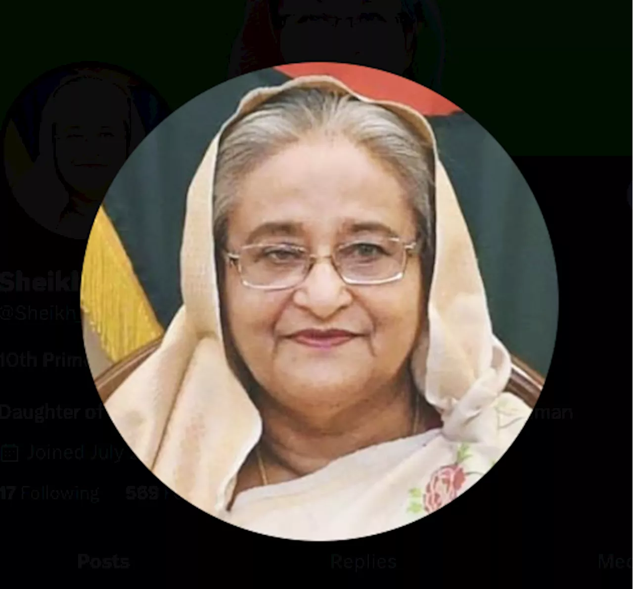 Hasina Tiba di India untuk Cari Suaka ke Inggris