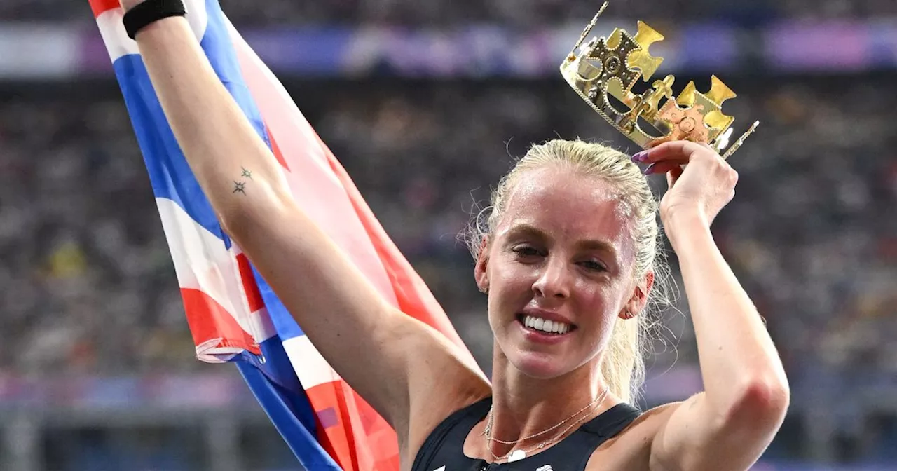 Olympic 800m hero Keely Hodgkinson celebrates until 2am in Paris