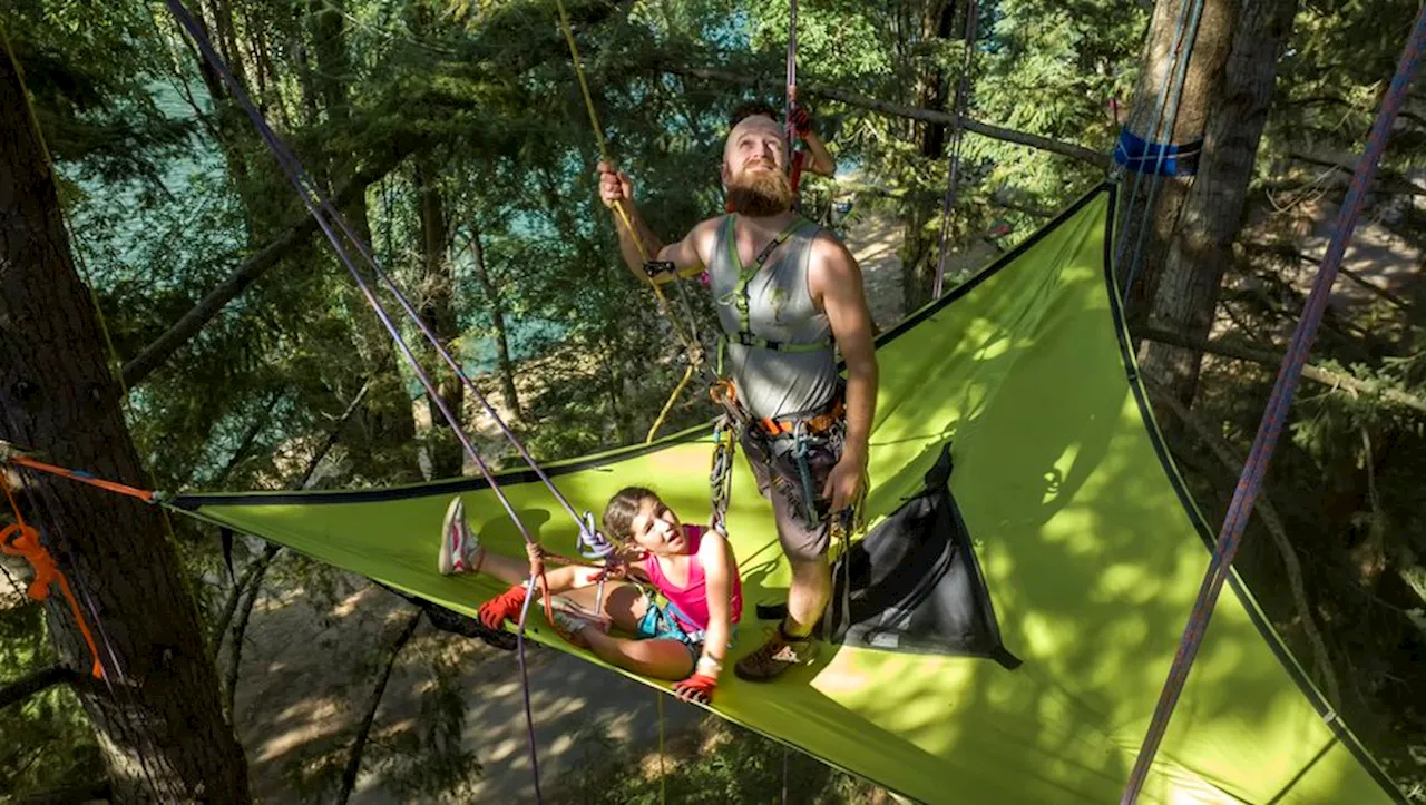 À Saint-Affrique, Rémi Josserand propose de 'bouger en 3D' dans les arbres