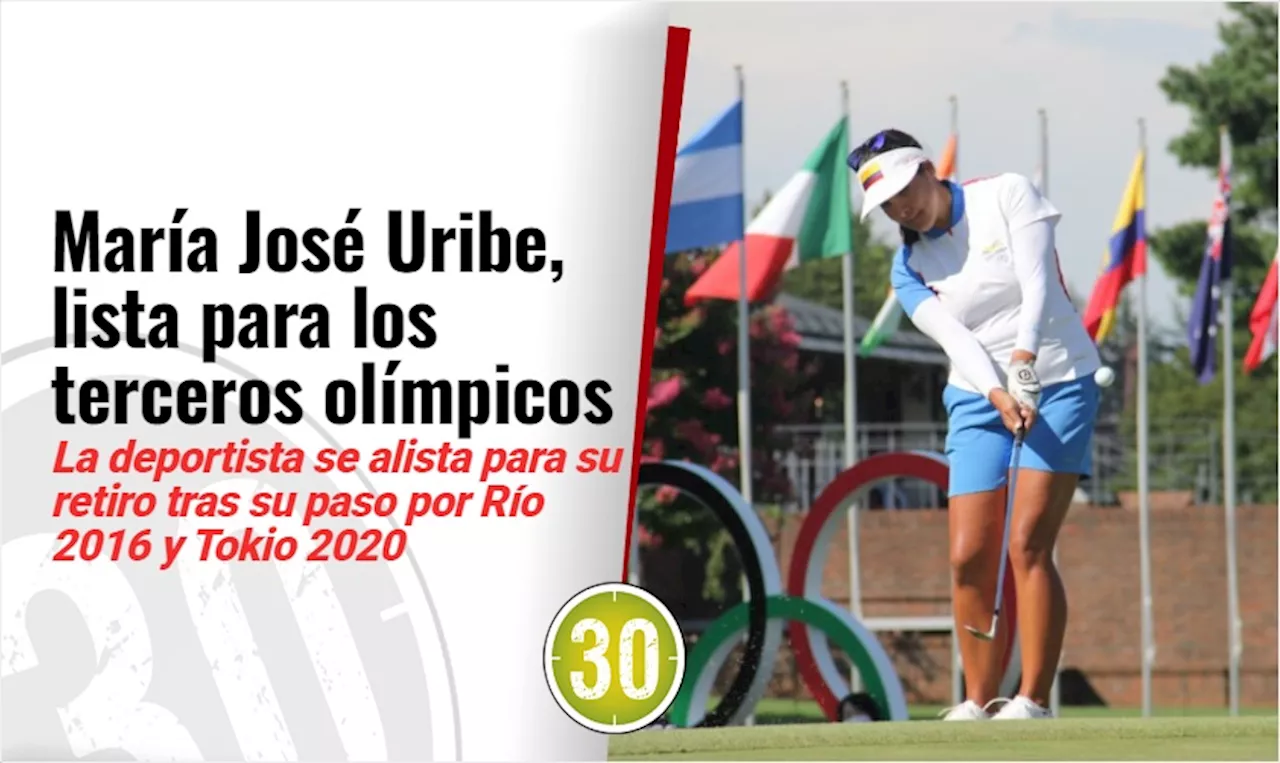 La golfista María José Uribe arranca competencia en sus terceros Juegos Olímpicos