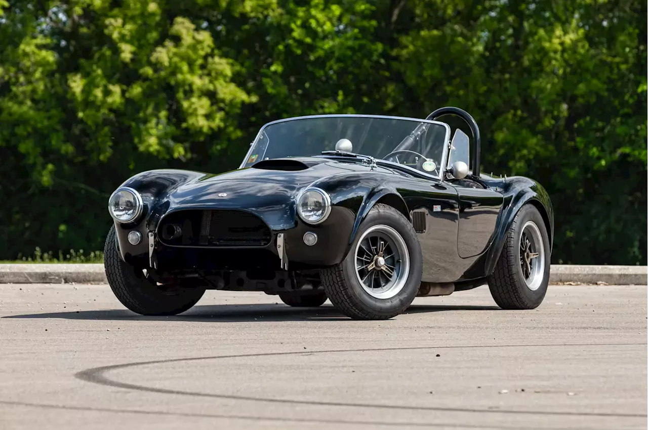 Shelby Cobra allegedly owned by Steve McQueen heads to auction