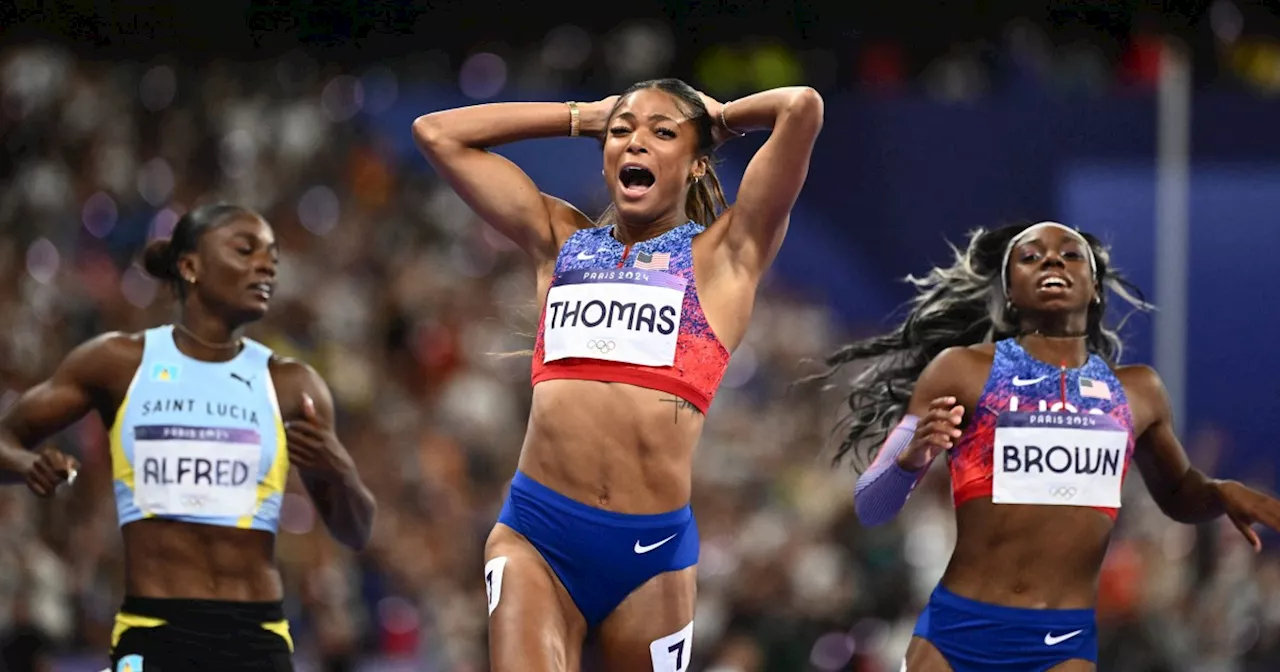 American Gabby Thomas wins 200-meter gold medal