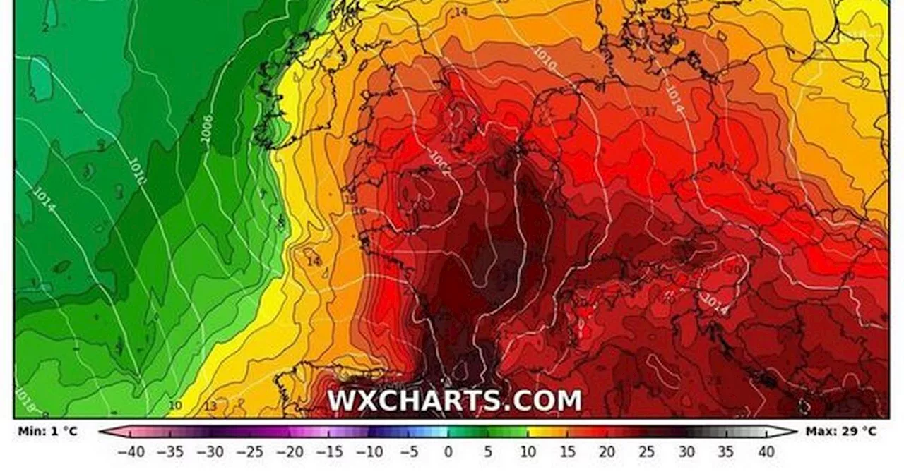 Exact date heatwave hits Britain - with highest temperatures so far this summer