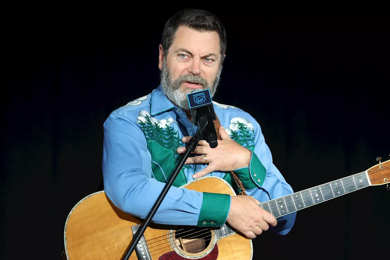 Nick Offerman Mocks JD Vance in Anti-Trump Song