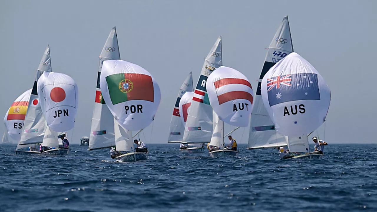 470er-Segler Vadlau/Mähr als klar Führende ins Medal Race