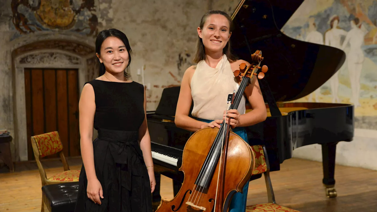 Konzert auf der Burg Raabs: Duo mit Glanzlichtern der Cello-Literatur