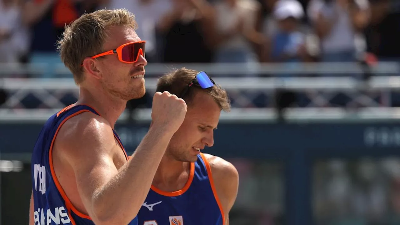 Beachvolleyballers Boermans/De Groot achter in kwartfinale • Bouwmeester wacht nog op goud