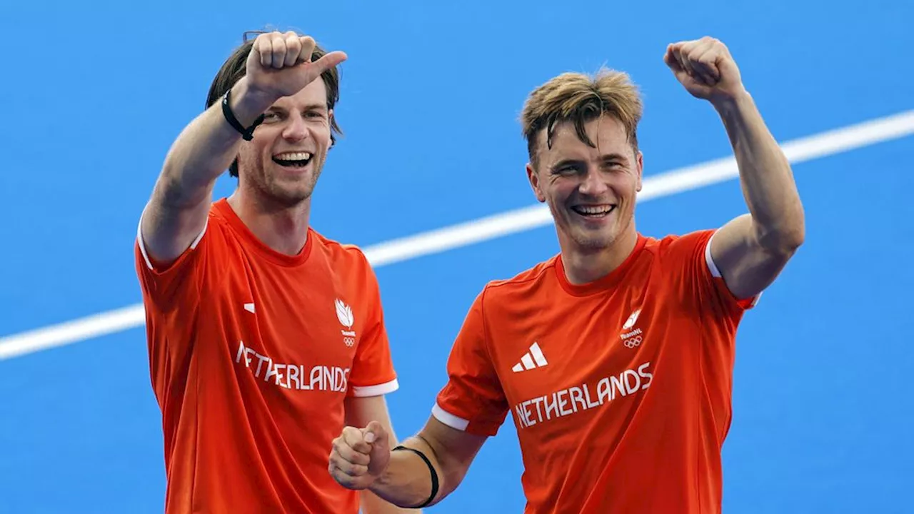 Hockeymannen begonnen aan halve finale • Amalia bekijkt medaille Van der Vleuten