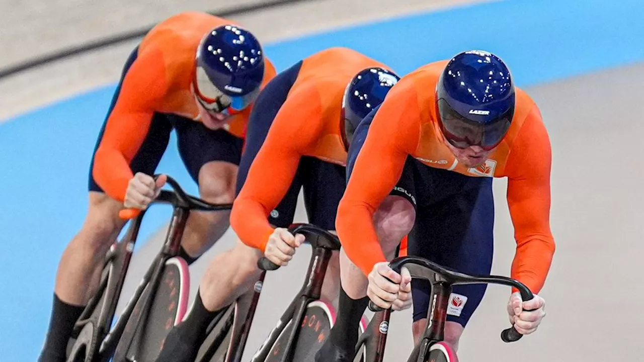 Teamsprinters met wereldrecord naar finale, Groot-Brittannië tegenstander om goud