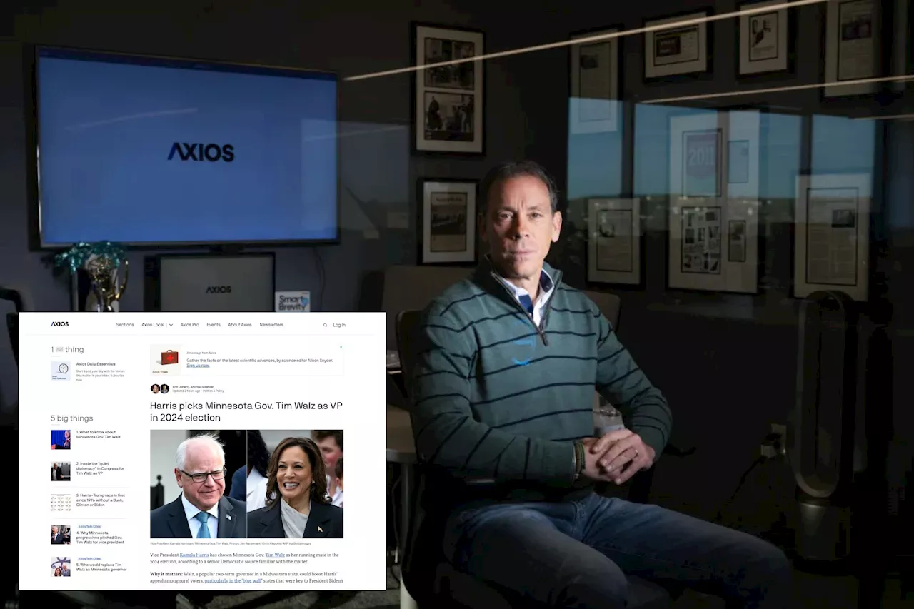 Axios cuts roughly 50 positions amid 'changing' media landscape: 'Painful but necessary'