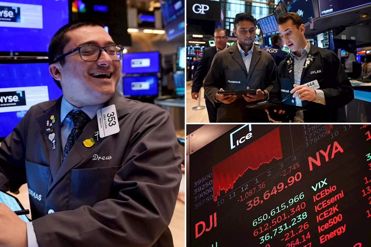 Dow jumps over 500 points as Wall Street rebounds after Monday's bloodbath