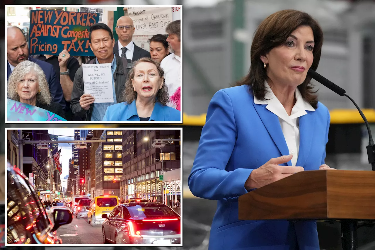 More NYers oppose congestion pricing, but Hochul still gets no boost in poll