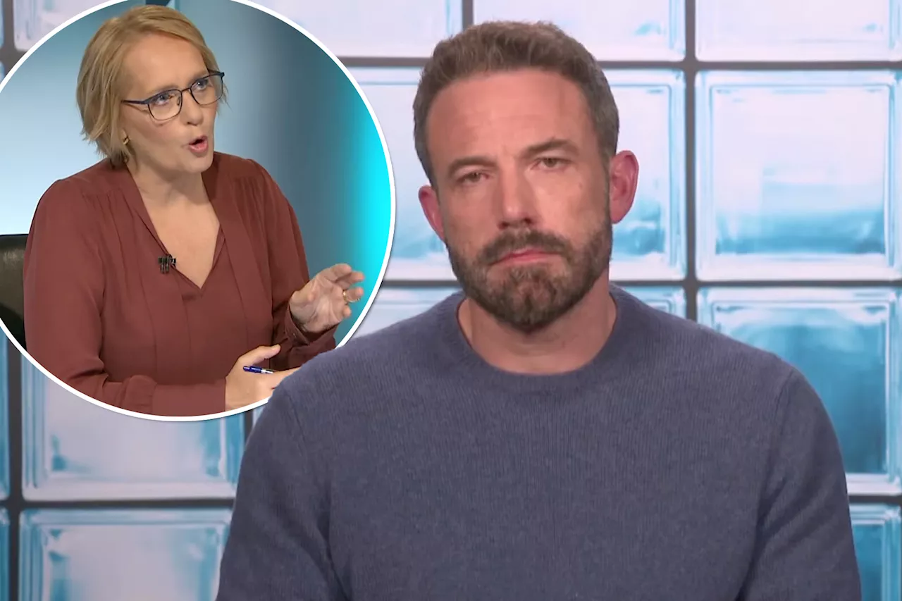 TV host blasts ‘rude’ Ben Affleck for being her worst guest ever