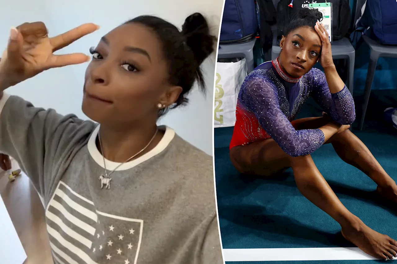 'Tired' Simone Biles admitted her body was 'shutting down' toward end of 2024 Paris Olympics