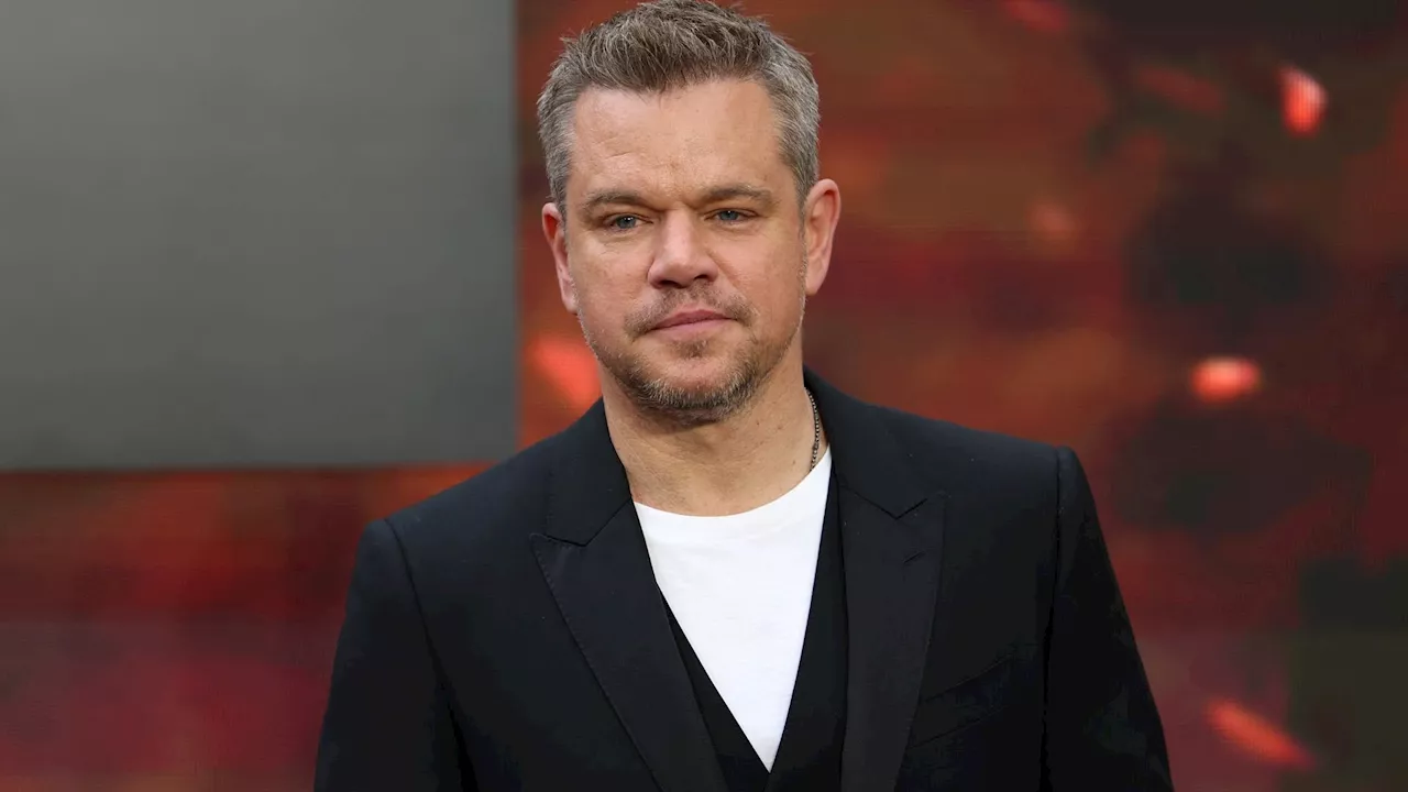 'Hilfreich sein': Diesen Rat gibt Matt Damon anderen Vätern