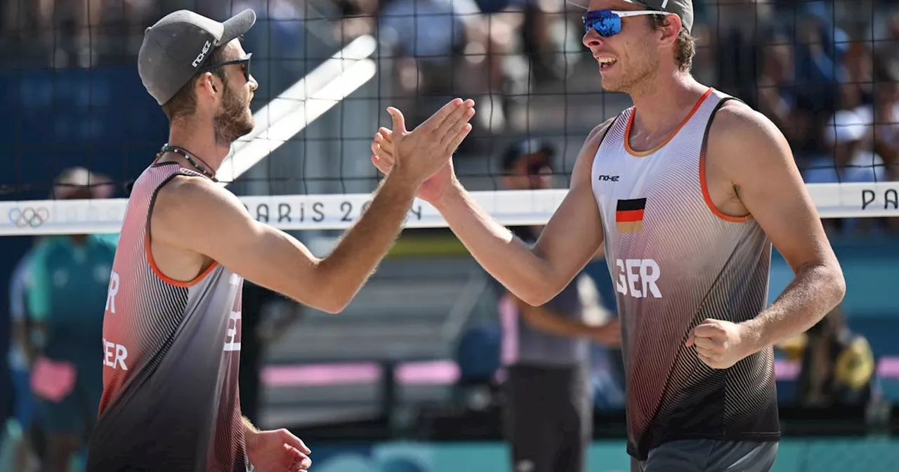 Olympische Spiele: Beach-Duo Ehlers/Wickler ist der Medaille ganz nah