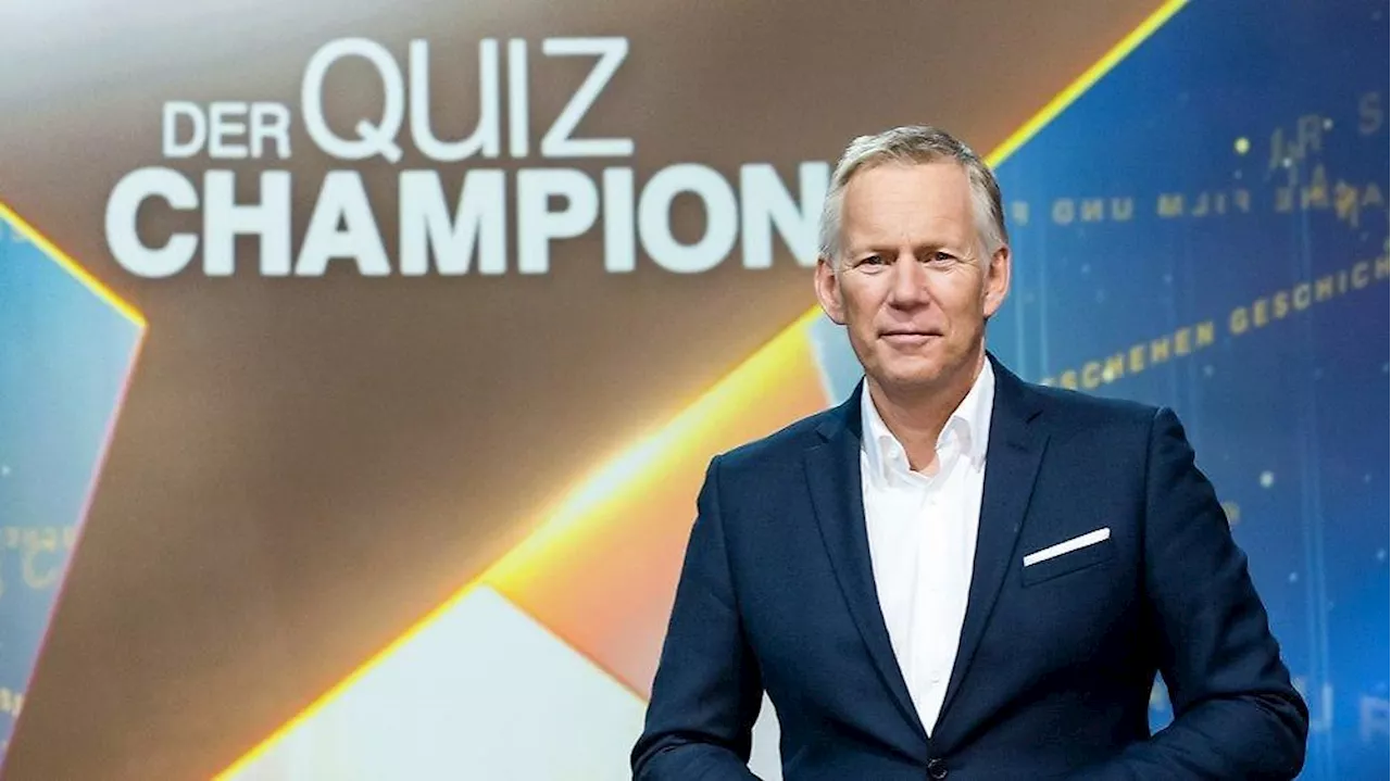 Johannes B. Kerner moderiert 16 Stunden lang 'Der Quiz-Champion'