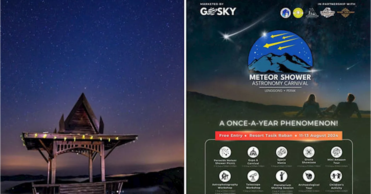 Planetarium Negara Lists Top Spots For August Meteor Shower Viewing In Malaysia