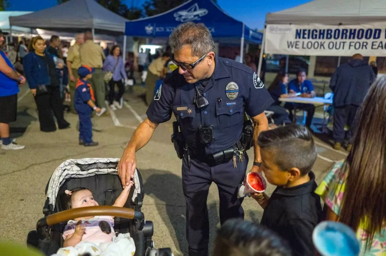 Meet your local police officers at a National Night Out event near you Tuesday