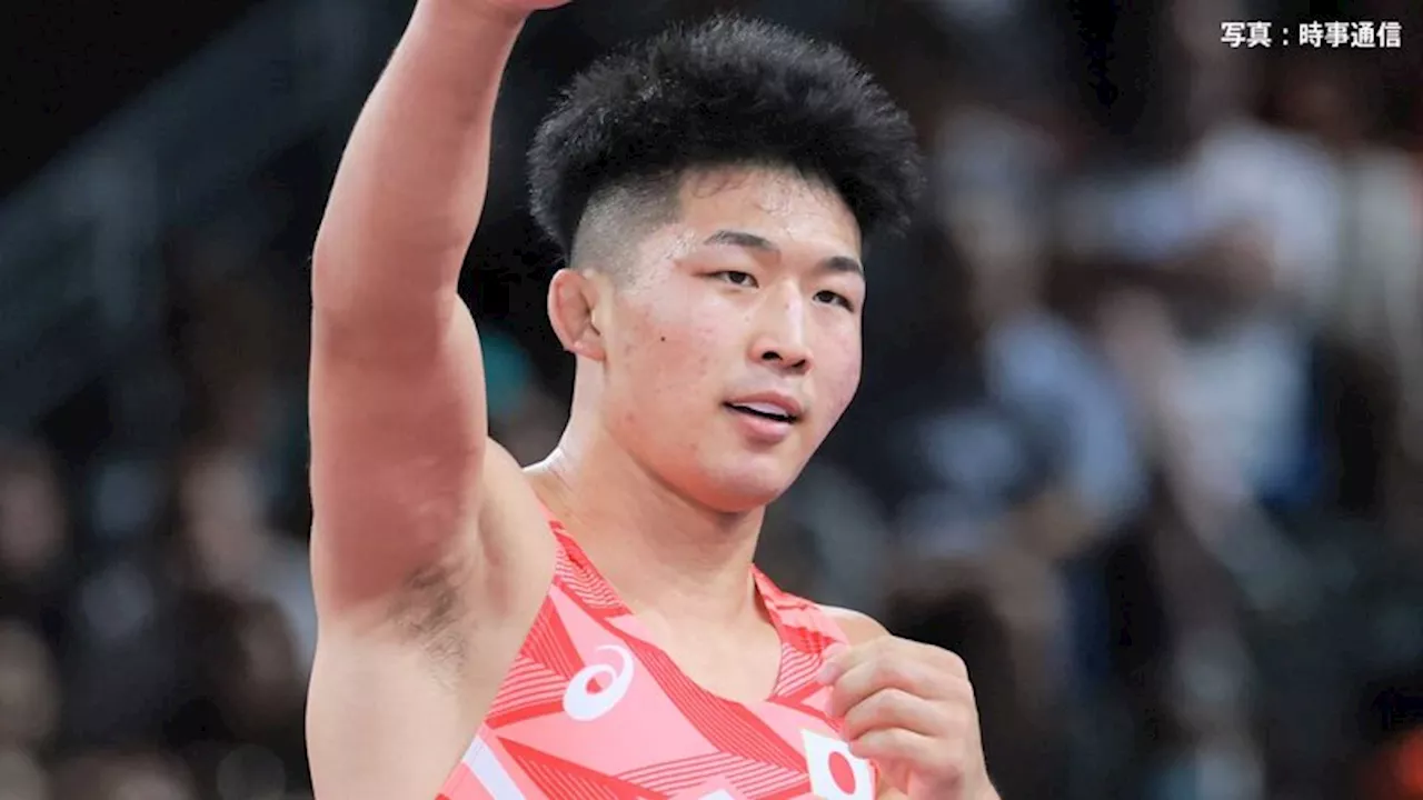 男子グレコ77キロ級 日下尚 決勝進出決定！この階級、日本勢2大会連続メダル獲得、初の金メダルにあと1勝【パリ五輪】（2024年8月7日）｜BIGLOBEニュース