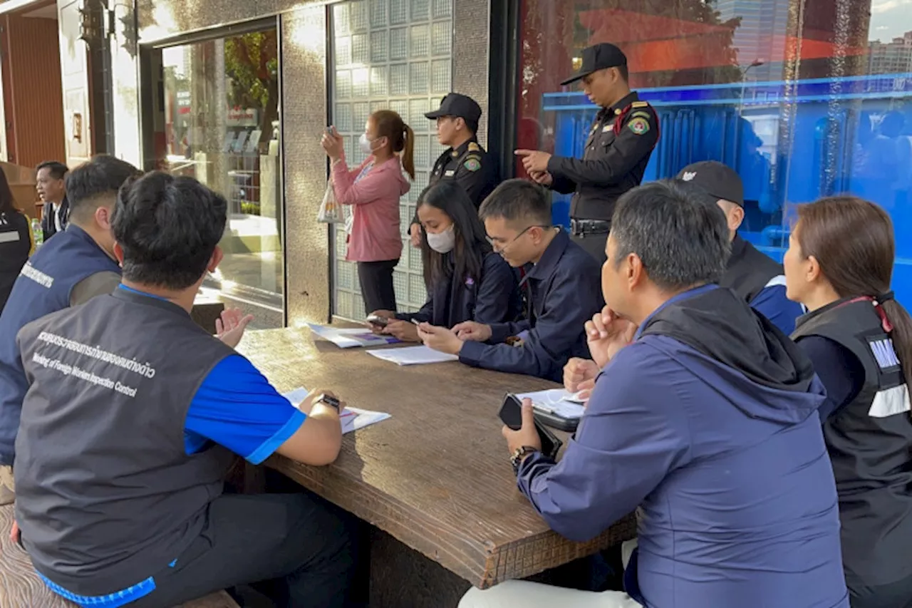 สำนักงานเขตห้วยขวางลงพื้นที่ตรวจสอบร้านค้า-สถานบันเทิงย่านอาร์ซีเอหลังพบต่างชาติเข้ามาประกอบธุรกิจร่วมกับคนไทย