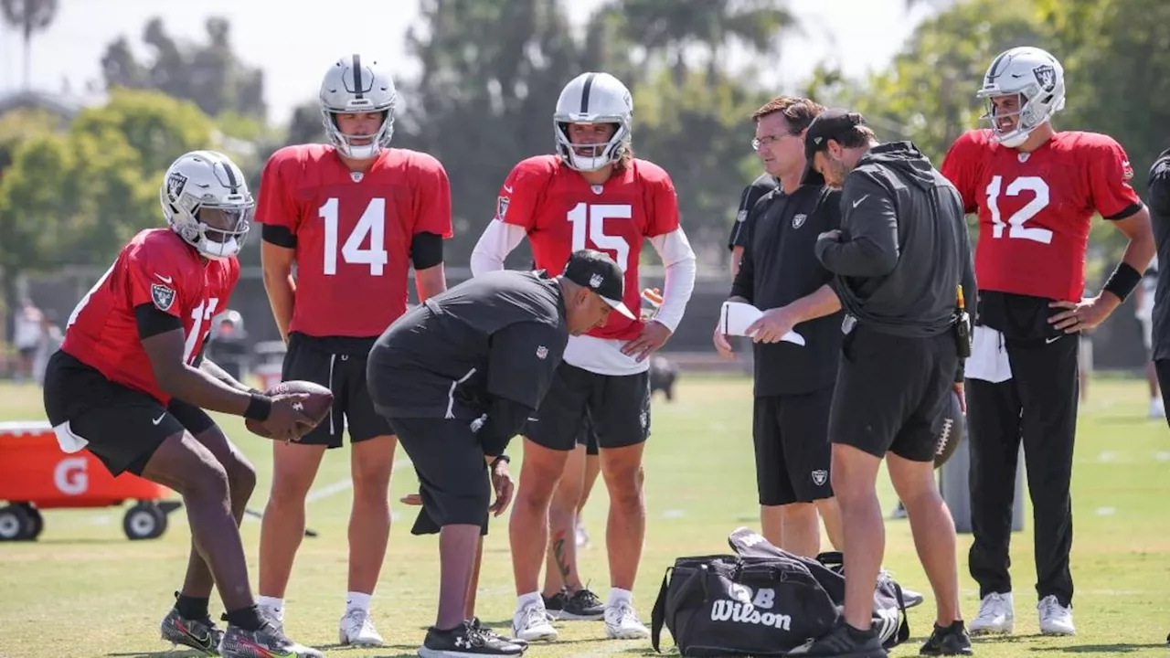 Las Vegas Raiders Insider Podcast Training Camp Report No. 15: Zero QB Progress