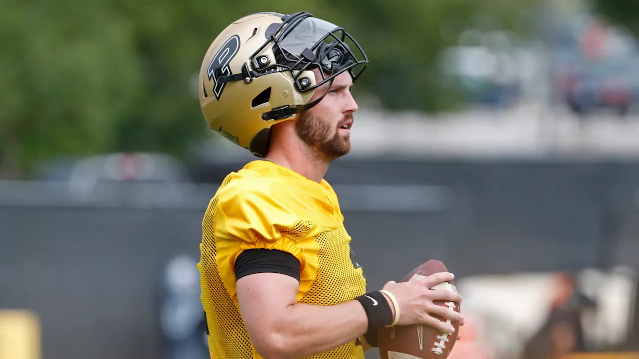 Ride or Slide: Purdue's Plan to Keep Quarterback Hudson Card Healthy