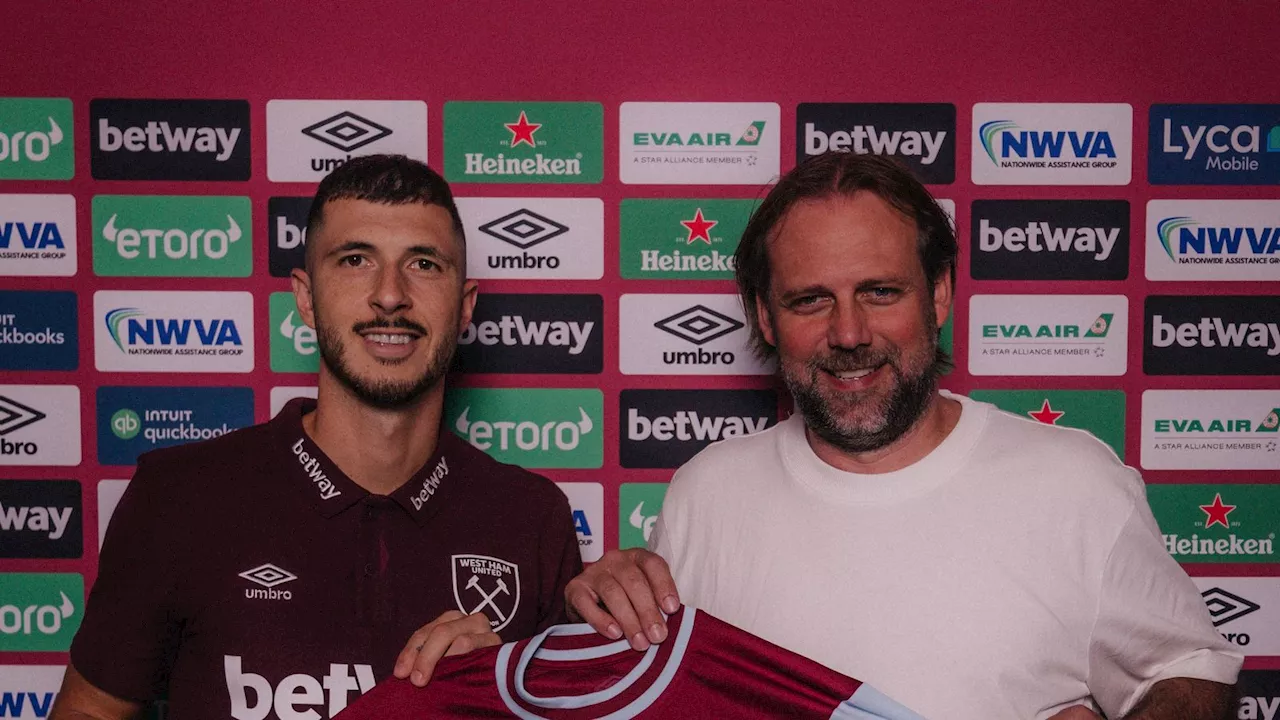 Guido Rodriguez: West Ham sign Argentinian World Cup winner on a free transfer