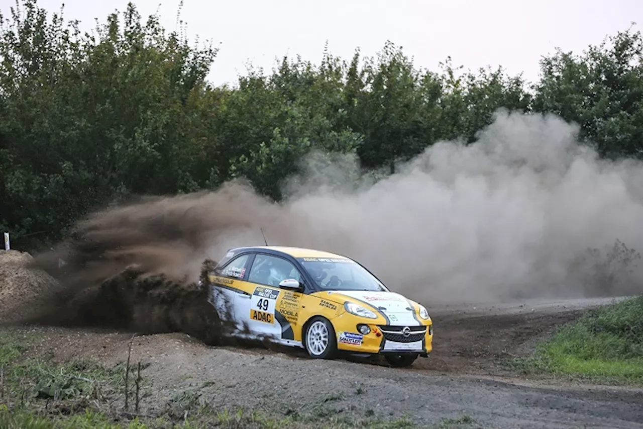 Der Titelkampf im ADAC Opel Rallye Cup spitzt sich zu