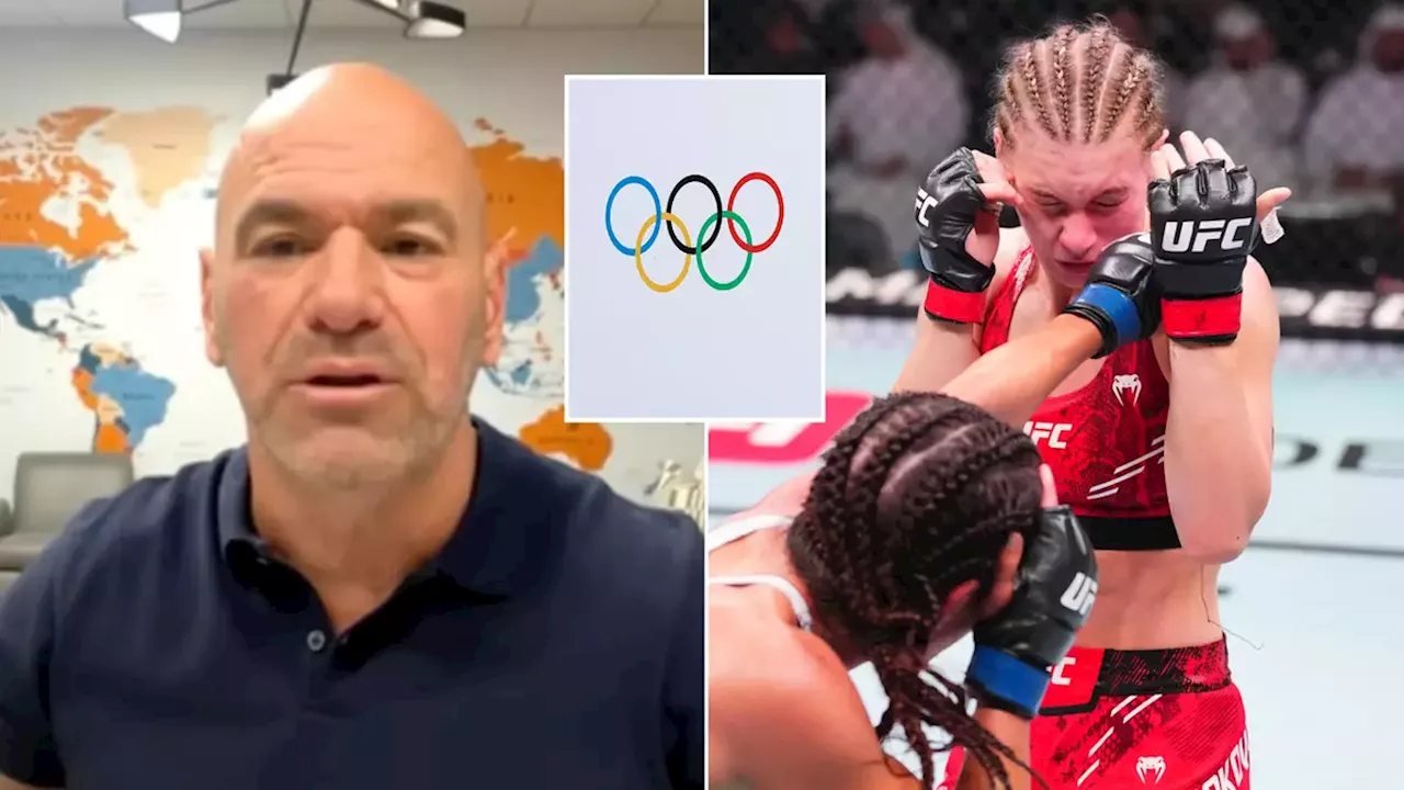 UFC boss Dana White didn't hesitate when asked if MMA should be an Olympic sport