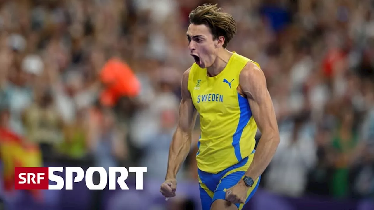 Paris 2024: Leichtathletik - Mit Weltrekord zu Gold: Duplantis-Show in Paris