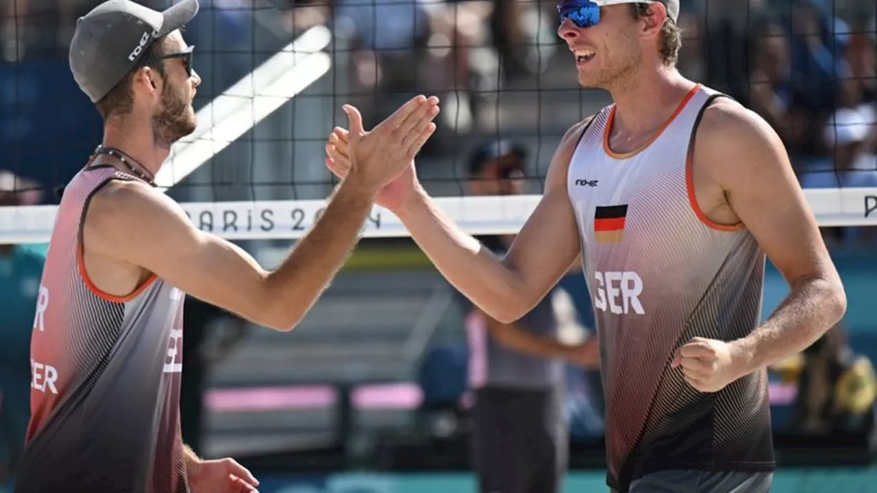 Olympische Spiele in Paris: Beach-Duo Ehlers/Wickler ist der Medaille ganz nah