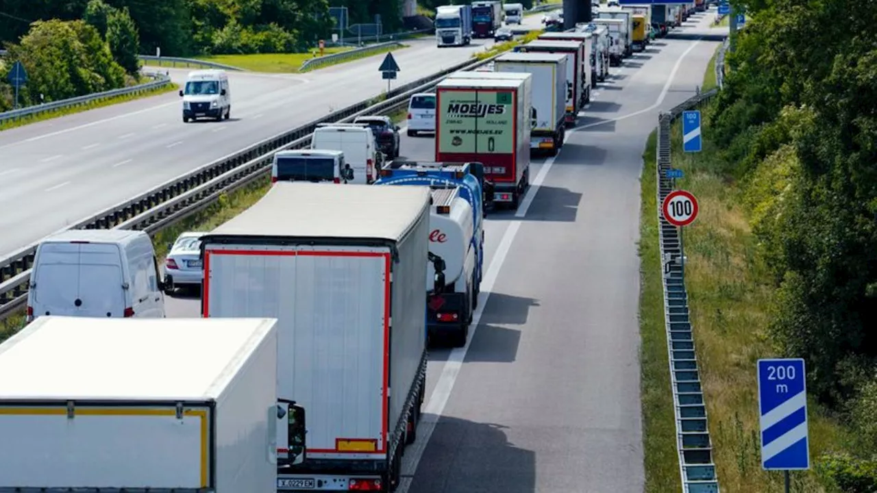 Umleitung eingerichtet: Abschnitt der Autobahn 6 wegen Bauarbeiten nachts gesperrt