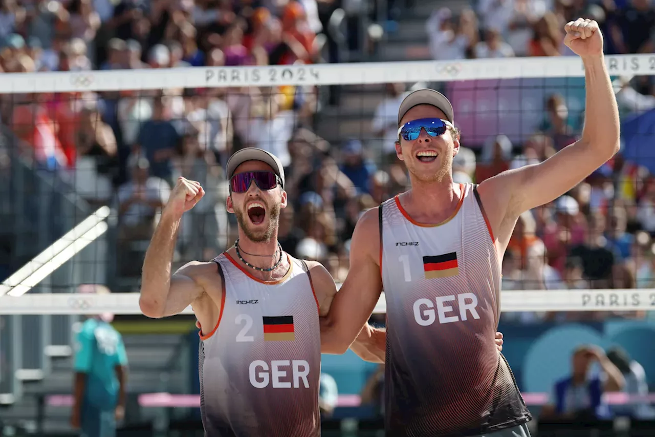 Olympia 2024: Beach-Duo Ehlers/Wickler steht im Halbfinale