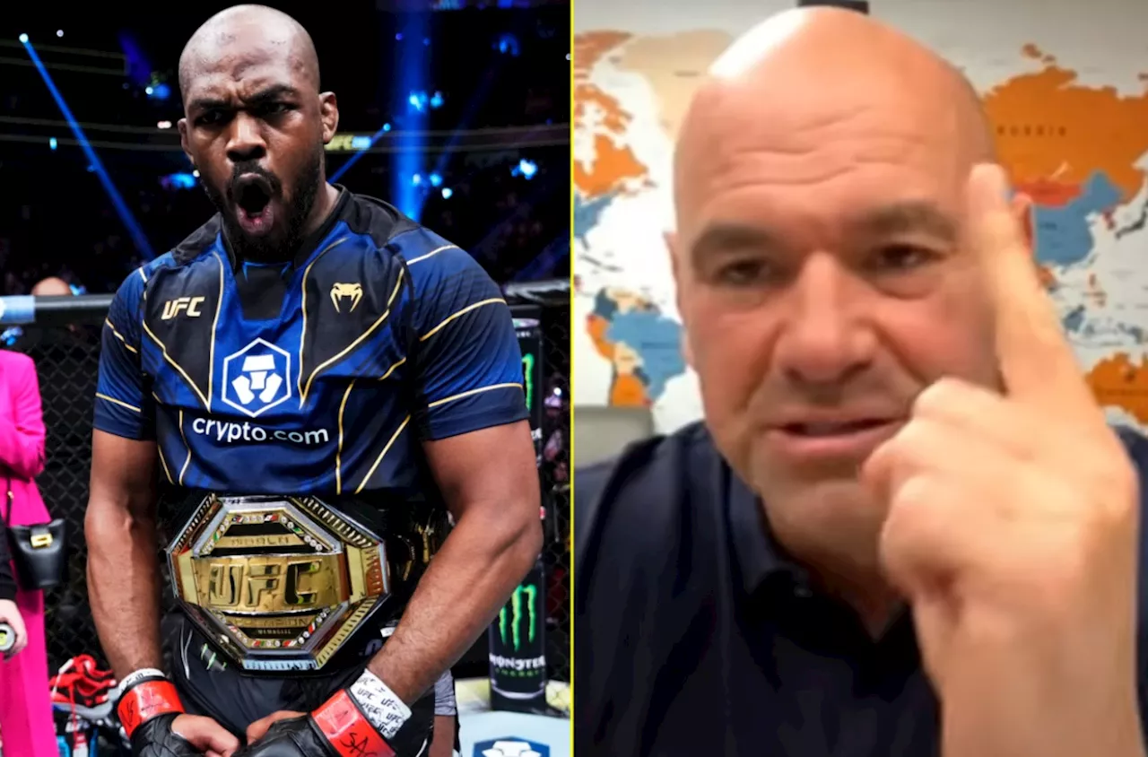 – Dana White in furious X-rated rant after learning Jon Jones’ position in UFC’s pound-f...