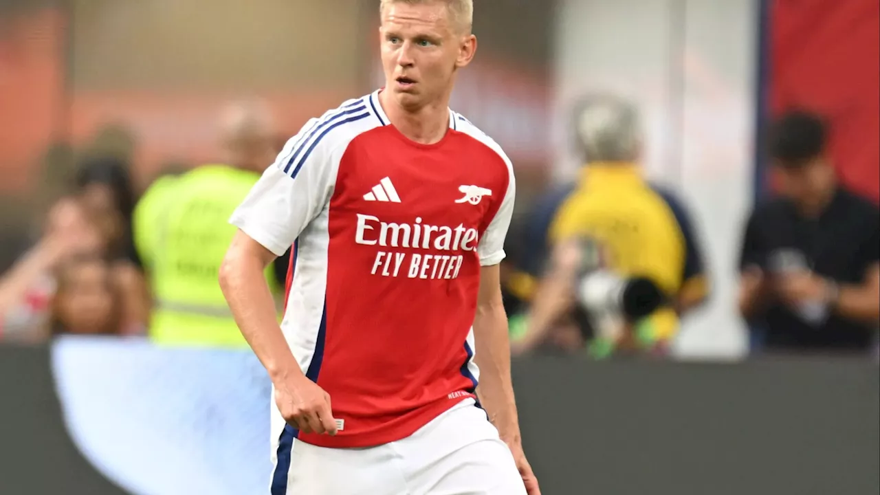 Oleksandr Zinchenko explains decision to switch Arsenal number following star man’s Emirates exit...