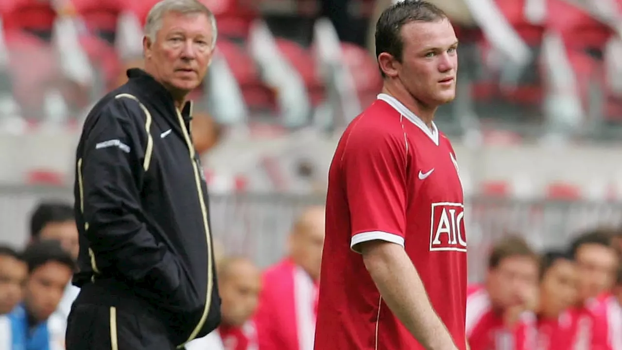 Wayne Rooney ignores Sir Alex Ferguson’s pre-season methods at Manchester United as Plymouth manager...