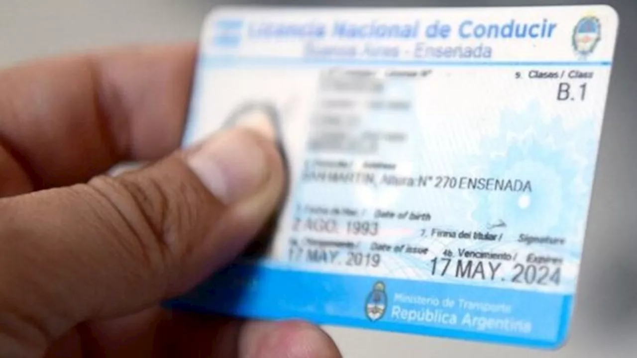 Impulsan una nueva licencia de conducir sin vencimiento, con renovación automática y online