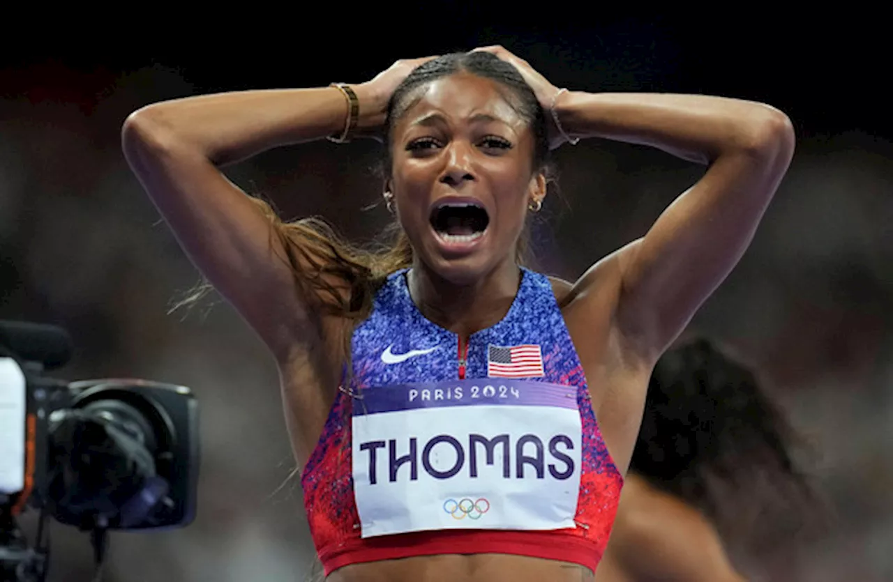 American Gabby Thomas wins Olympic 200m gold