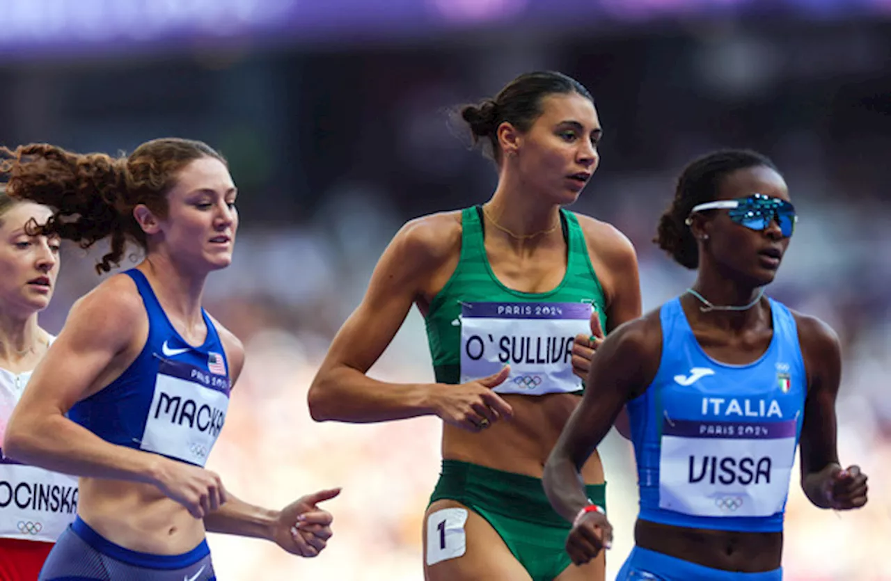 O'Sullivan and Healy narrowly miss out on automatic qualification for 1,500m semi-finals