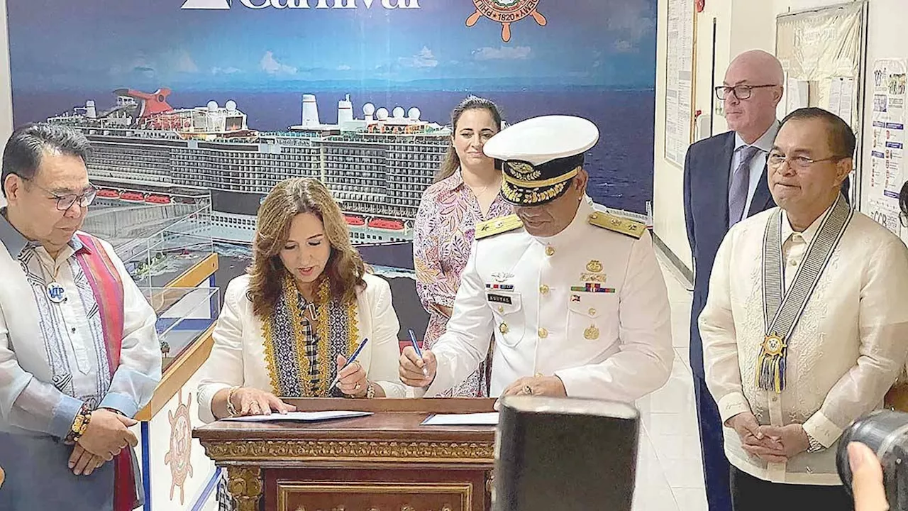 Carnival expands PH partnership, boosts seafaring jobs