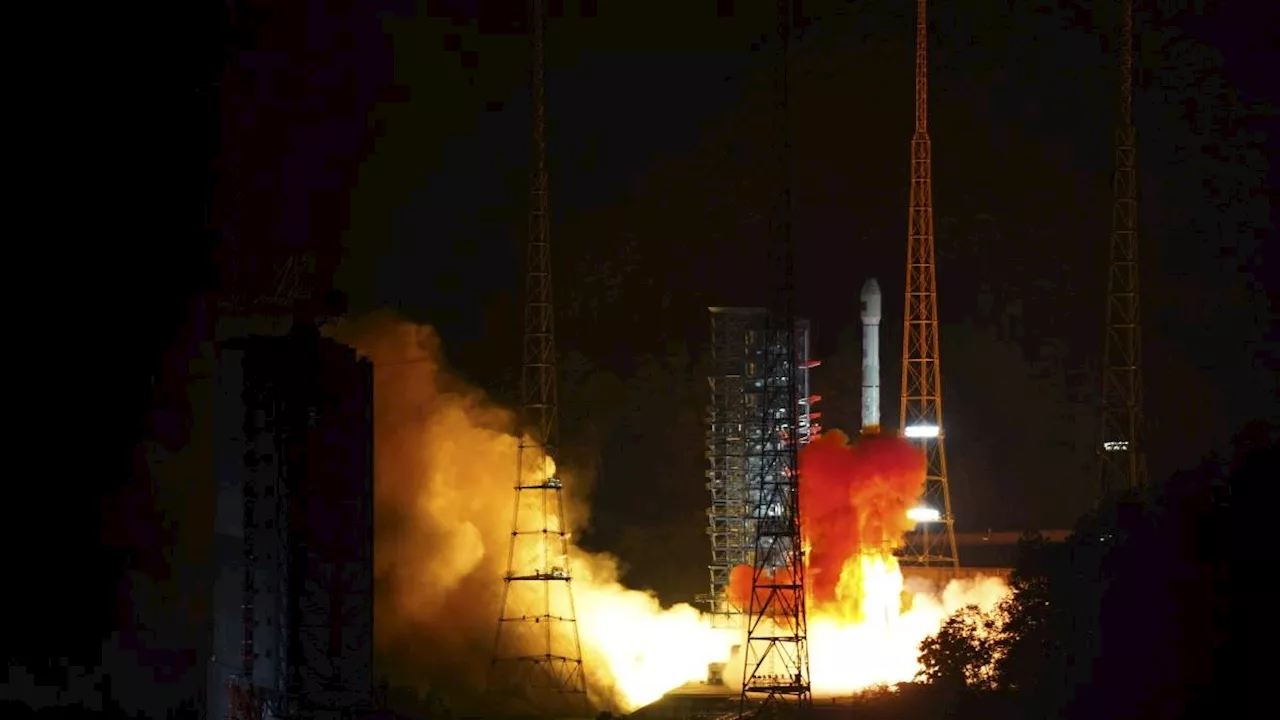 China launches first satellites of constellation to rival Starlink, state media says