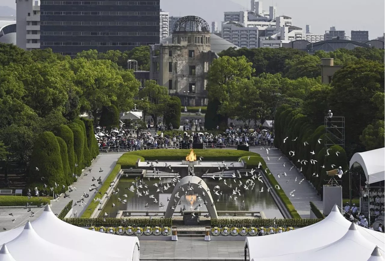 Hiroshima governor says nuclear disarmament must be tackled as a pressing issue, not an ideal