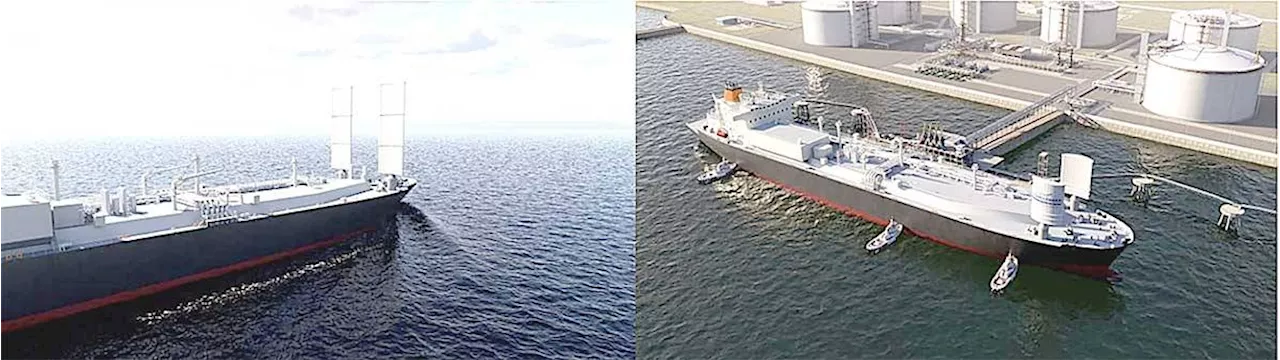 MOL wins approval for wind-powered ship