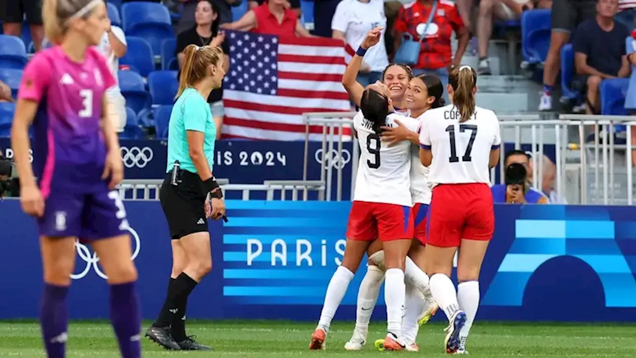 Estados Unidos vence a Alemania y peleará por el oro en futbol femenil