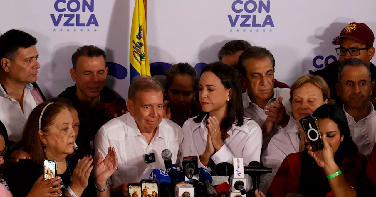 María Corina Machado: “No hay vuelta atrás” hasta “hacer valer” el “triunfo” de Edmundo González