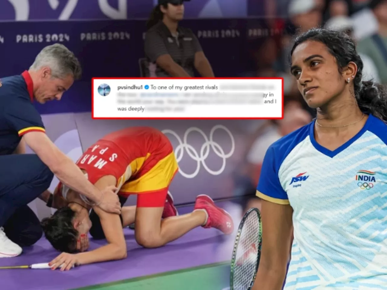 'माझ्या सर्वात मोठ्या शत्रूसाठी...'; 'ती' रडत, विव्हळ Olympics बाहेर पडल्यानंतर सिंधूची पोस्ट