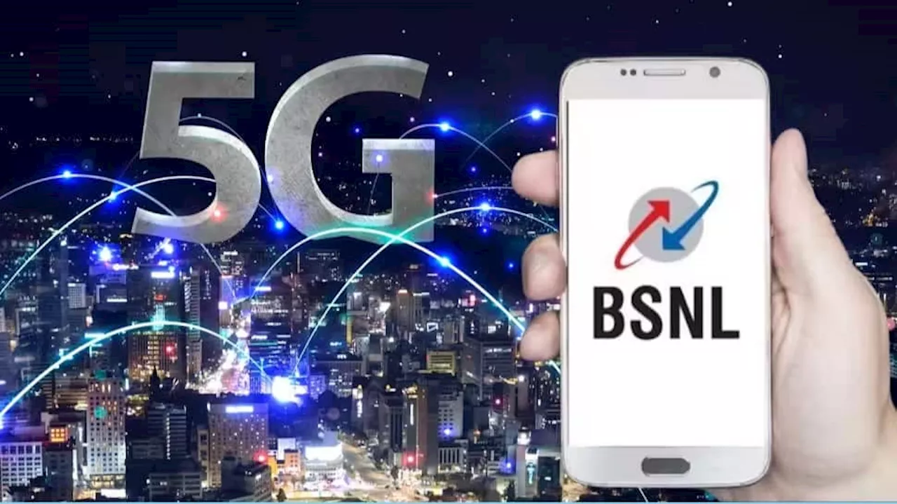 BSNL 5G Service: பிஎஸ்என்எல் 5ஜி சோதனை... விரைவில் சேவையை பெற உள்ள சில நகரங்கள்..!